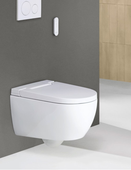 Geberit AquaClean Alba – pakabinamas WC puodas su bidė funkcija