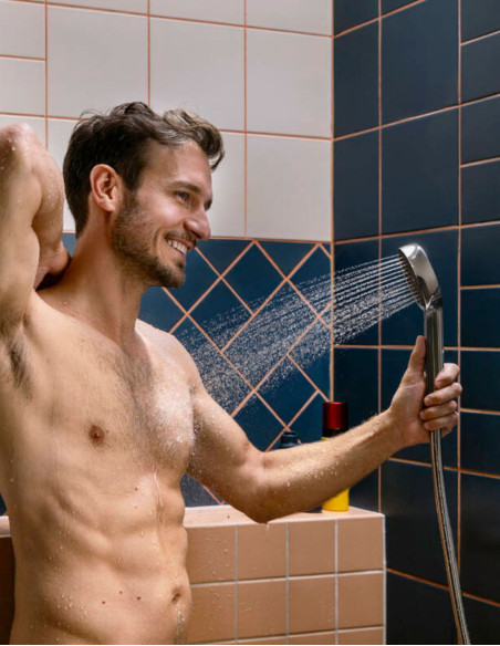 Hansgrohe Activera Select S shower system – termostatinė dušo sistema