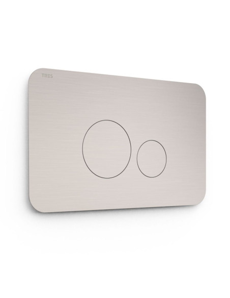 WC mygtukas TRES Dual Flush apvalūs mygtukai