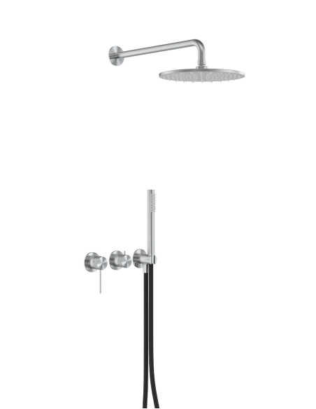 MOZA 316L potinkinis dušo komplektas STAINLESS STEEL