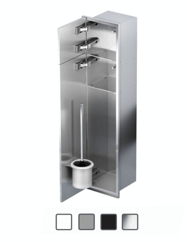 ZERO 800 – į sieną įmontuojama WC niša.