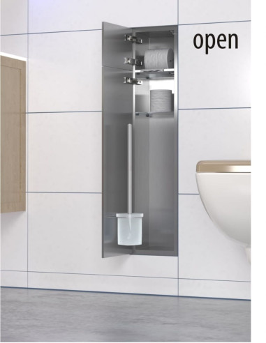 ZERO 800 – į sieną įmontuojama WC niša.