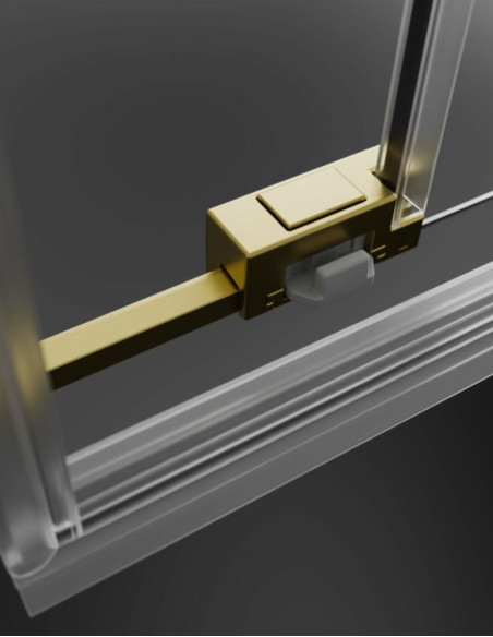 Radaway Idea Brushed Light Gold KDD kampinė dušo kabina