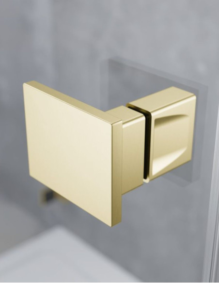 Radaway Essenza 6 Brushed Light Gold KDJ+S  kampinė dušo kabina
