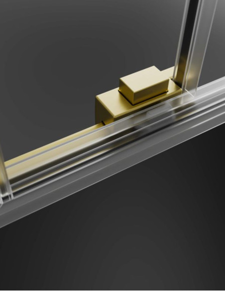 Radaway Idea Brushed Light Gold KDJ kampinė dušo kabina