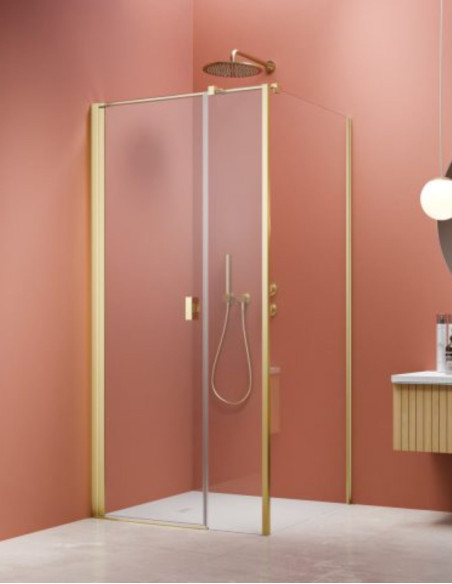 Radaway Nes Brushed Light Gold KDS I kampinė dušo kabina