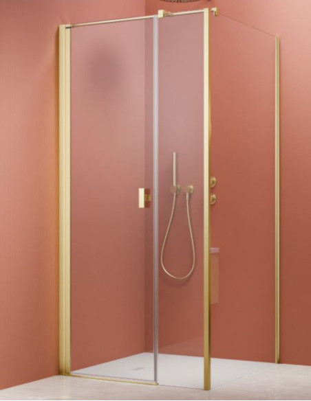 Radaway Nes Brushed Light Gold KDS I kampinė dušo kabina