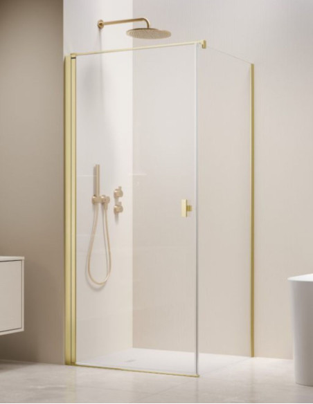 Radaway Nes Brushed Light Gold KDJ I kampinė dušo kabina