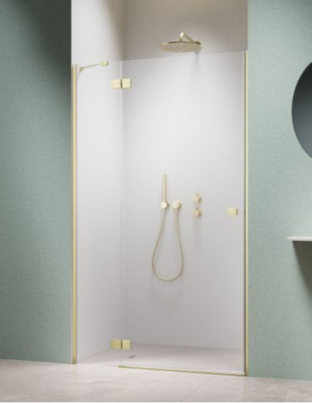 Radaway Essenza Brushed Light Gold DWJ dušo durys