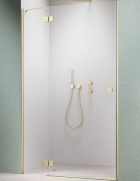 Radaway Essenza Brushed Light Gold DWJ dušo durys