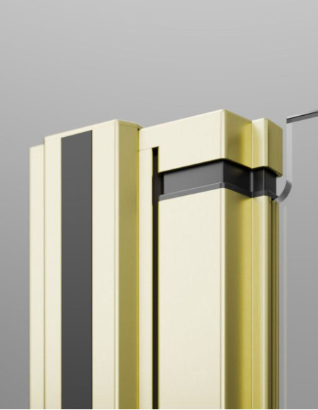 Radaway Nes Brushed Light Gold DWD I dušo durys