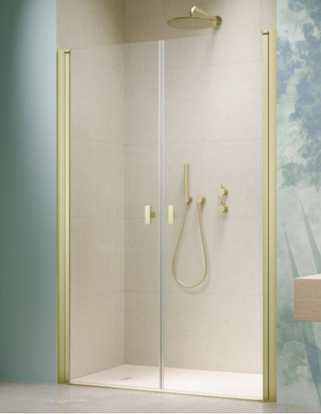 Radaway Nes Brushed Light Gold DWD I dušo durys