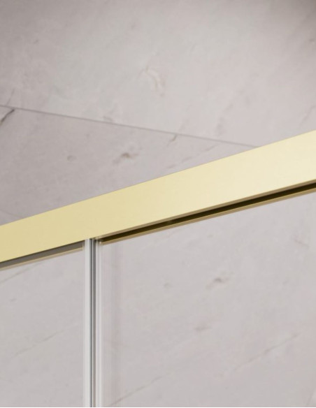 Radaway Idea DWJ Brushed Light Gold dušo durys