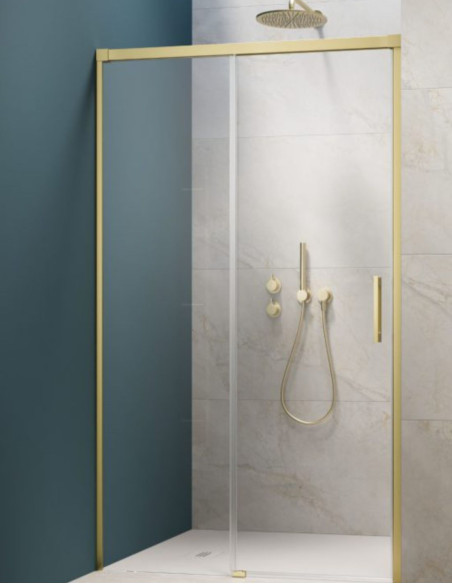 Radaway Idea DWJ Brushed Light Gold dušo durys