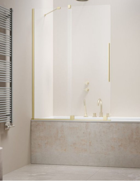 Radaway Furo Brushed Light Gold PND II vonios sienelė