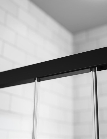 Radaway Idea QL BLACK KDD kampinė dušo kabina