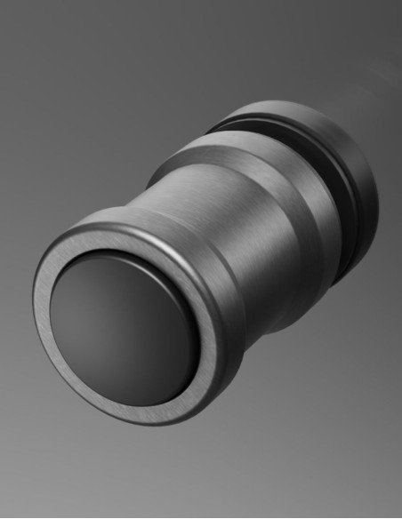Radaway Nes Brushed Gun Metal Walk-in KDD B dušo kabina