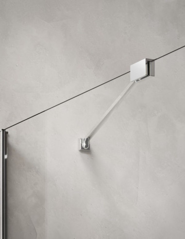 Radaway Nes Chrome Walk-in KDD II...