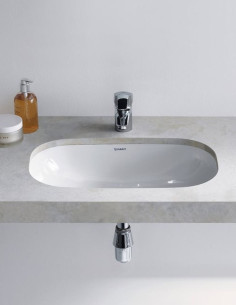 Duravit D-Code iš apačios...
