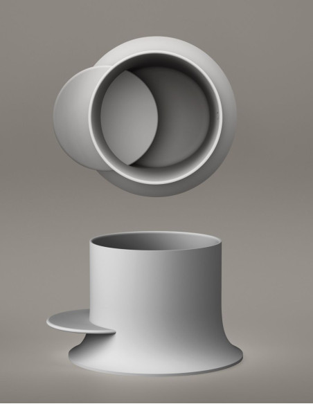Silkstone vonia Paa ALBA laisvai pastatoma
