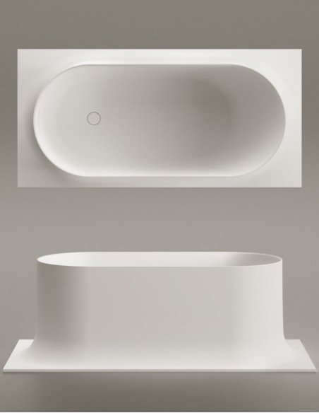 Silkstone vonia Paa ALBA LINEA 1750x850 laisvai pastatoma
