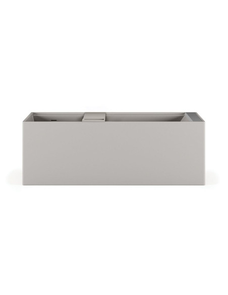 PAA Infinity – unikalių formų architektūriška „Silkstone“ vonia. 1795 x 795 mm.