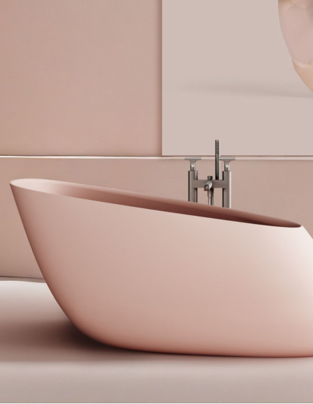 PAA Pointe – laisvai pastatoma „Silkstone“ vonia 1500x720 mm.