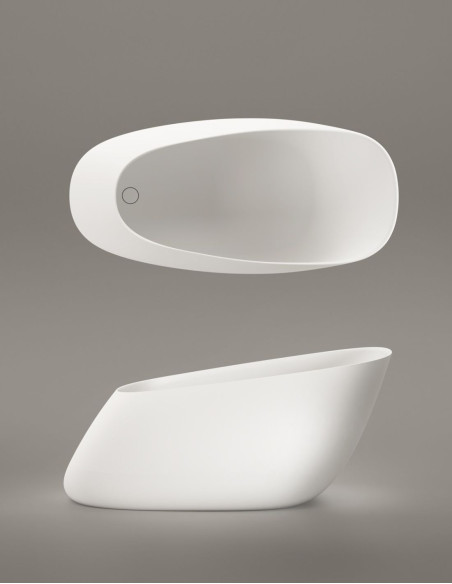 PAA Pointe – laisvai pastatoma „Silkstone“ vonia 1500x720 mm.
