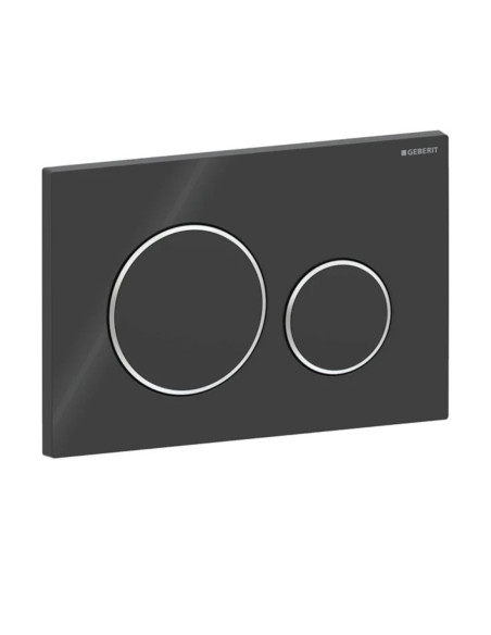 Geberit Sigma20 – apvalus vandens nuleidimo mygtukas.