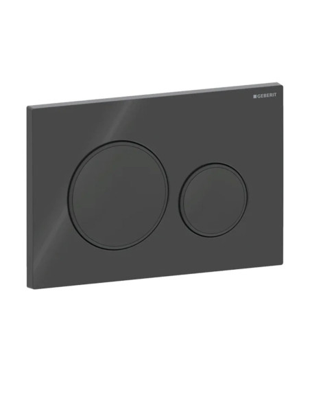 Geberit Sigma20 – apvalus vandens nuleidimo mygtukas.