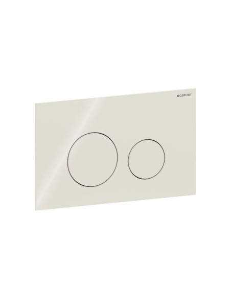 Geberit Sigma40 – apvalus vandens nuleidimo mygtukas.