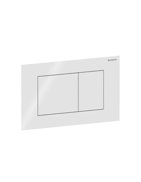 Geberit Sigma40 – kampuotas vandens nuleidimo mygtukas.