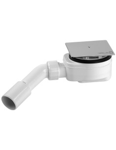  Sifonas dušo pad?klui R399 90mm kvadratiniu dangteliu 
