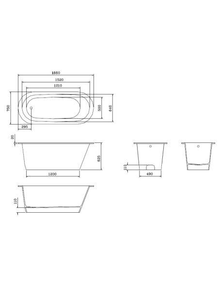 Lieto akmens vonia Paa Vario Round 1660x750