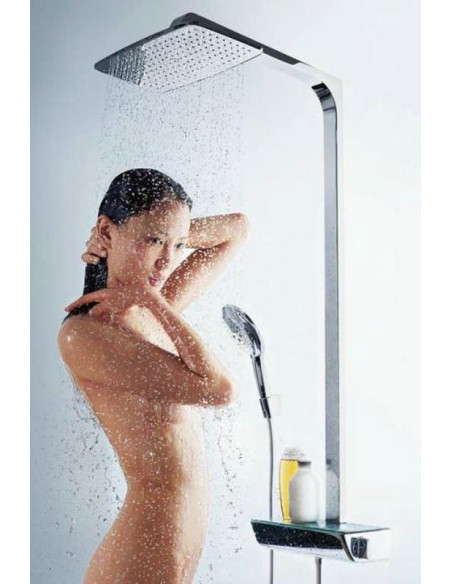 Dušo sistema Raindance Select 360 Showerpipe su dušiniu termostatu 27112000