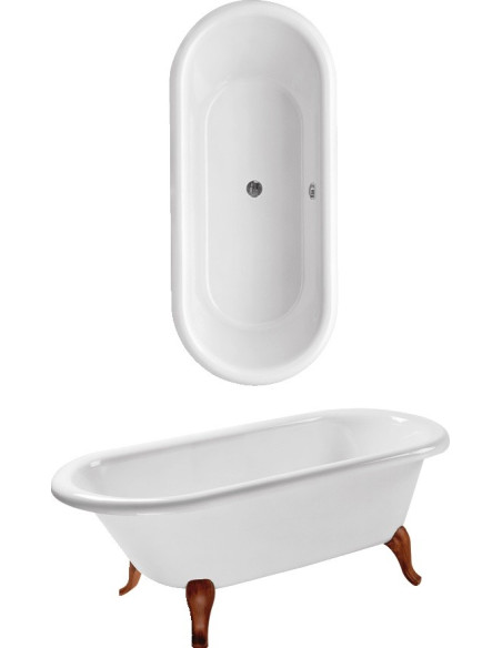 Laisvai pastatoma vonia Villeroy & Boch Hommage