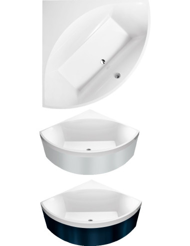 Kampinė vonia Villeroy & Boch Squaro