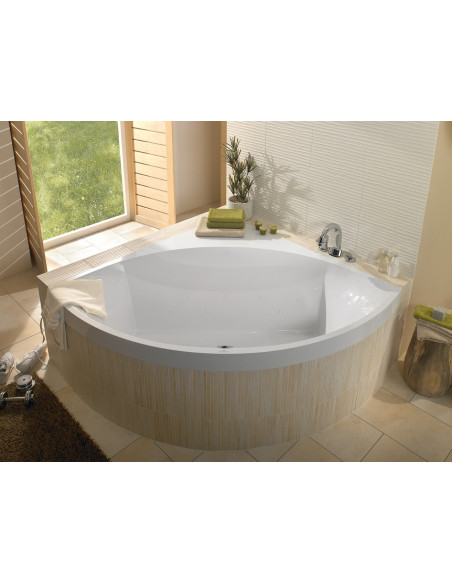 Kampinė vonia Villeroy & Boch Squaro