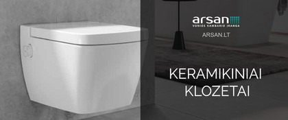 Kodėl prekyboje šiuo metu dominuoja keramikiniai klozetai? 