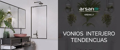 Vonios interjeras 2022 metams. Kokios tendencijos vyrauja?