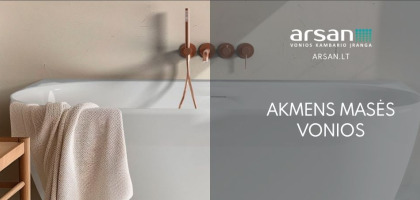 Akmens masės vonios – privalumai, trūkumai ir priežiūra