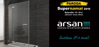 Kvietimas į statybos ir interjero parodą "Supernamai 2015"