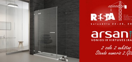Kviečiame aplankyti ARSAN stendą parodoje Resta 2015